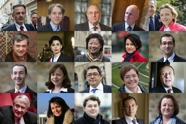 Liste des maires d'arrondissement à Paris lors de l'élections municipales de 2014.