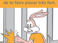 Les évolutions de Serge le lapin (1977 puis 1986 et 2014).